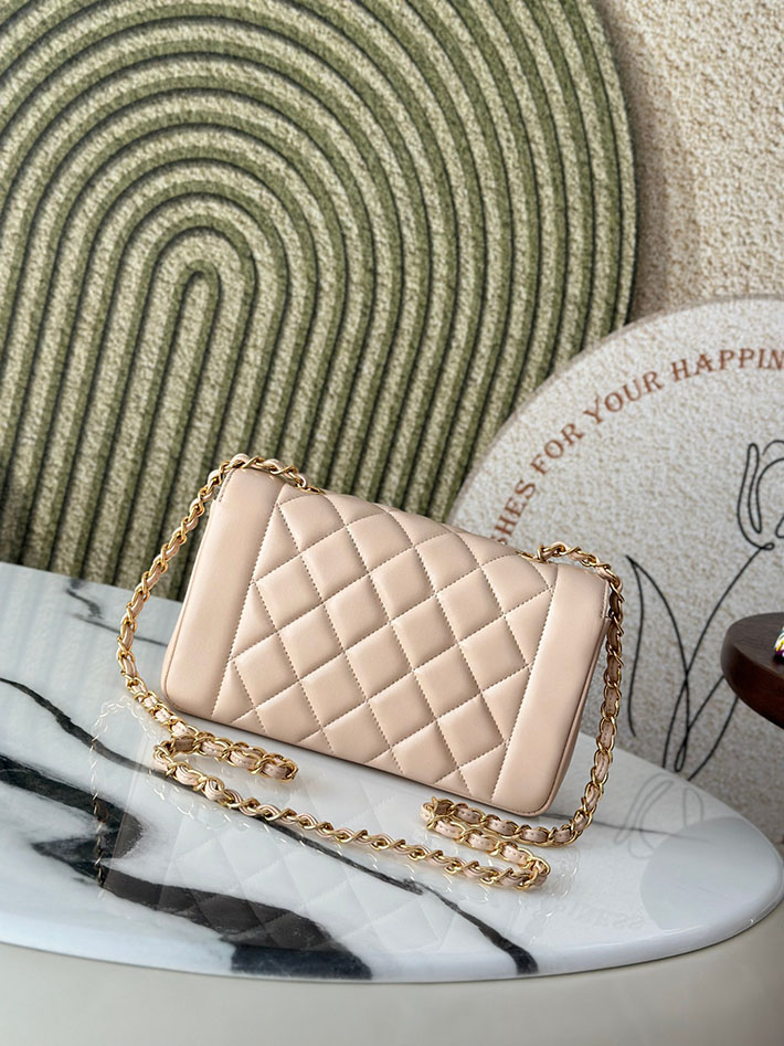シャネル 新作バッグ 2026 CHANEL マトラッセ ダイアナ チェーンショルダー 22cm ベージュ 2629363 シャネル バッグ 安い順 - 画像 (8)