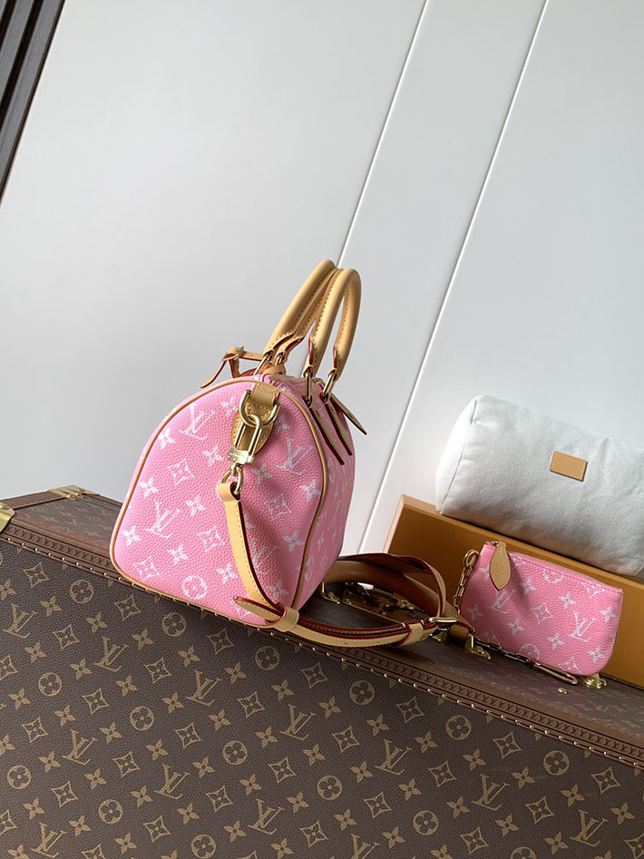 ルイヴィトン販売店舗 旅行バッグ LV スピーディ P9 バンドリエール25 ボストンバッグ キャンディピンク M28648 ルイヴィトン バッグ ピンク - 画像 (9)