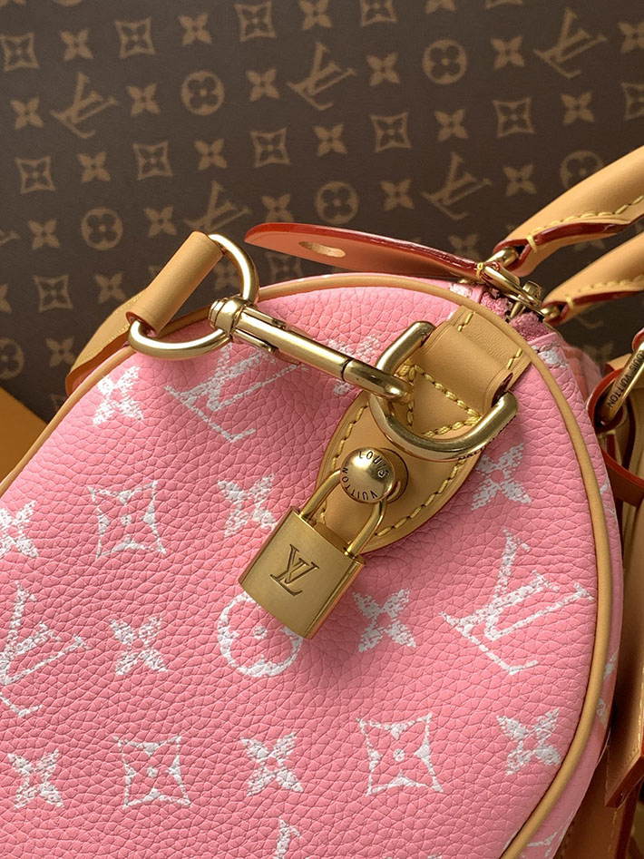 ルイヴィトン販売店舗 旅行バッグ LV スピーディ P9 バンドリエール25 ボストンバッグ キャンディピンク M28648 ルイヴィトン バッグ ピンク - 画像 (5)