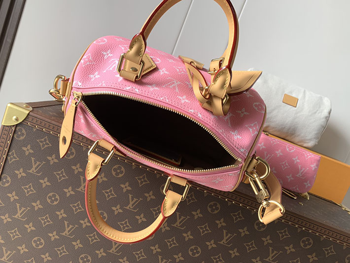ルイヴィトン販売店舗 旅行バッグ LV スピーディ P9 バンドリエール25 ボストンバッグ キャンディピンク M28648 ルイヴィトン バッグ ピンク - 画像 (3)