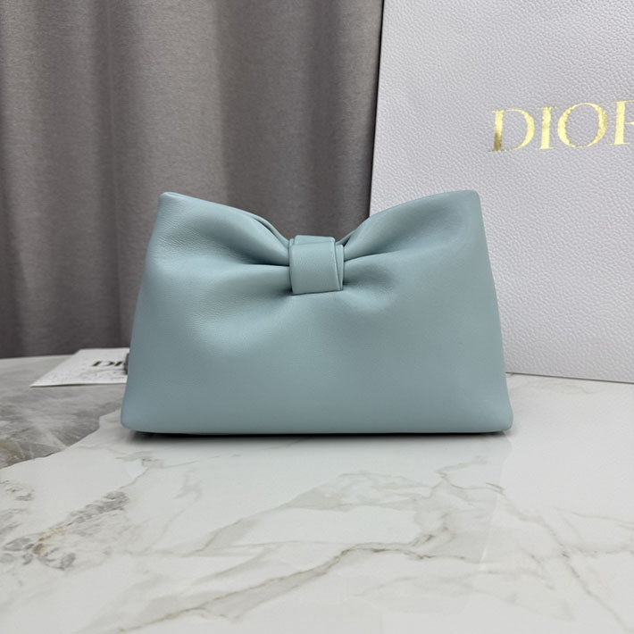 最高級ディオールスーパーコピー Dior Bow バッグ スモール ラムスキン ブルー M0715OUQO_M36Z ディオール バッグ 人気ランキング - 画像 (7)