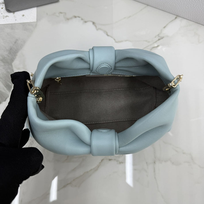 最高級ディオールスーパーコピー Dior Bow バッグ スモール ラムスキン ブルー M0715OUQO_M36Z ディオール バッグ 人気ランキング - 画像 (3)