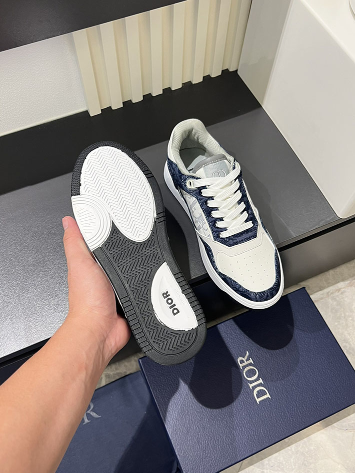 メンズ 最高級ディオールスーパーコピー DIOR B27 ロー トップ スニーカー オブリーク ジャカード 2629567 スニーカー メンズ ブランド - 画像 (6)