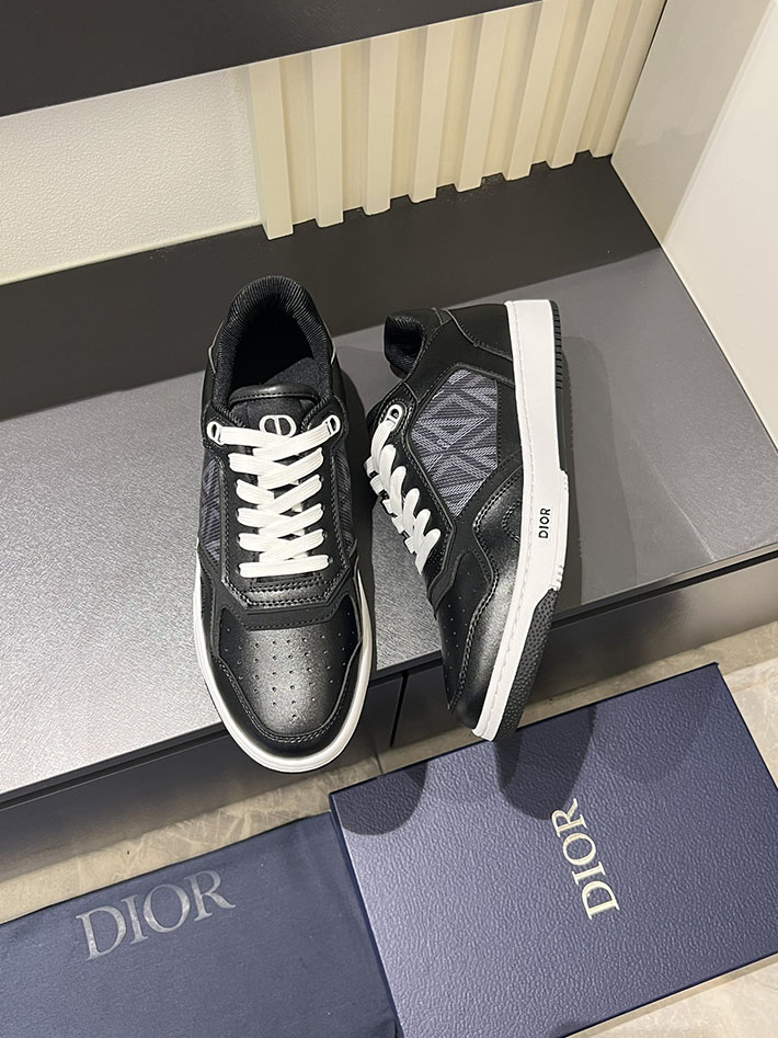 メンズ 最高級ディオールスーパーコピー DIOR B27 ロー トップ スニーカー オブリーク ジャカード 2629570 スニーカー メンズ かっこいい - 画像 (3)