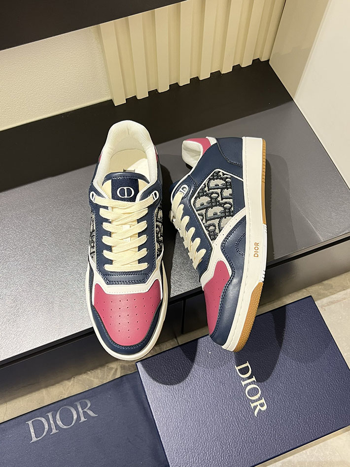 メンズ 最高級ディオールスーパーコピー DIOR B27 ロー トップ スニーカー オブリーク ジャカード 2629571 男子 高校生 通学スニーカー 人気 - 画像 (3)