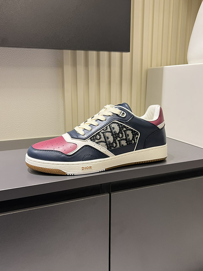 メンズ 最高級ディオールスーパーコピー DIOR B27 ロー トップ スニーカー オブリーク ジャカード 2629571 男子 高校生 通学スニーカー 人気 - 画像 (2)