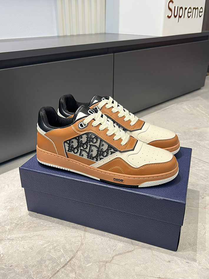 メンズ 最高級ディオールスーパーコピー DIOR B27 ロー トップ スニーカー オブリーク ジャカード 2629574 カジュアル スニーカー メンズ ブランド - 画像 (5)