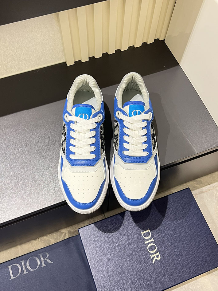 メンズ 最高級ディオールスーパーコピー DIOR B27 ロー トップ スニーカー オブリーク ジャカード 2629577 ディオール靴コピー - 画像 (6)