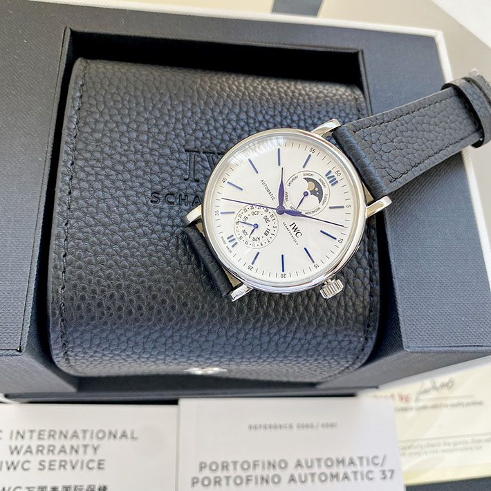 最高級IWCスーパーコピー IWC時計コピー ポートフィノ ハンドワインド ムーンフェイズ 41mm 2629708 IWC ポート フィノ 評判 - 画像 (10)