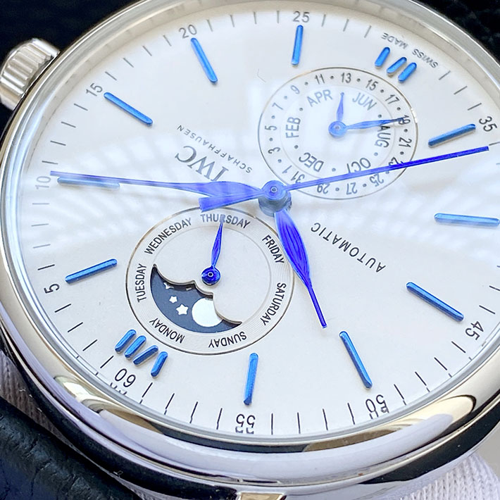 最高級IWCスーパーコピー IWC時計コピー ポートフィノ ハンドワインド ムーンフェイズ 41mm 2629708 IWC ポート フィノ 評判 - 画像 (5)