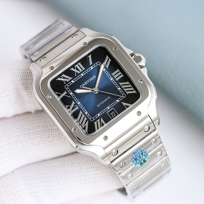 最高級カルティエスーパーコピー Cartier 39.8MM メンズ サントス ドゥ カルティエ LM WSSA0018 カルティエ 時計 サントス メンズ - 画像 (8)