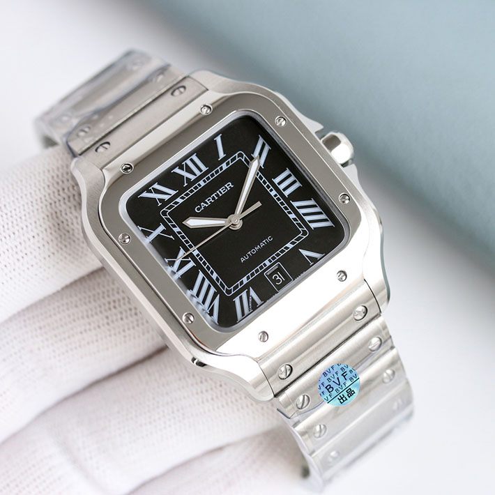 最高級カルティエスーパーコピー Cartier 39.8MM メンズ サントス ドゥ カルティエ ウォッチ WSSA0064 カルティエ 時計 修理 - 画像 (5)