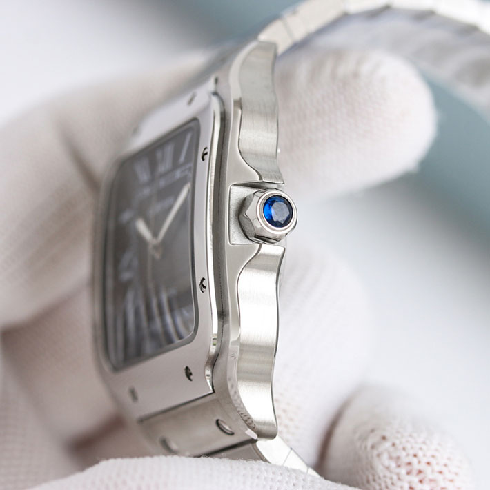 最高級カルティエスーパーコピー Cartier 39.8MM メンズ サントス ドゥ カルティエ ウォッチ WSSA0064 カルティエ 時計 修理 - 画像 (4)