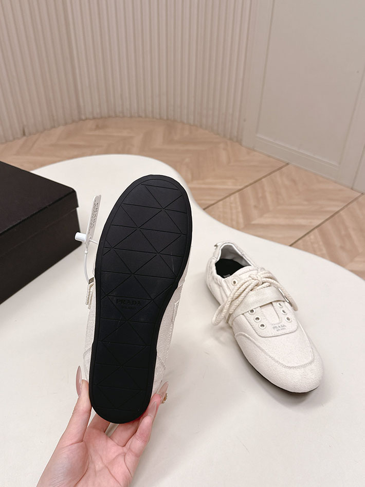 最高級プラダスーパーコピー PRADA Collapse canvas sneakers with buckled strap 2629766 プラダ パンプス アウトレット - 画像 (7)