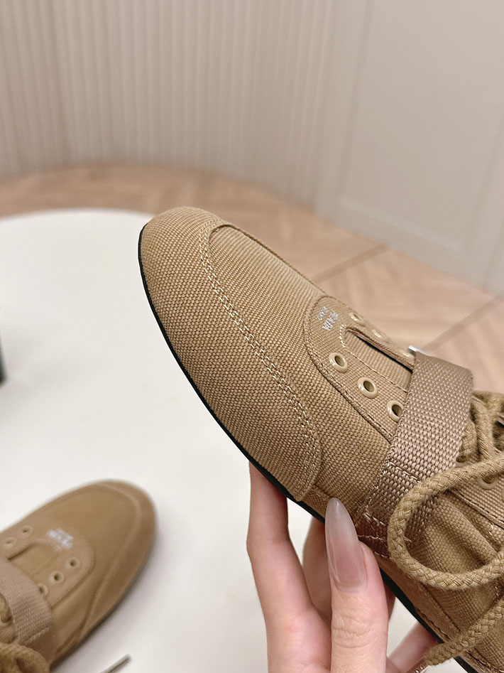 最高級プラダスーパーコピー PRADA Collapse canvas sneakers with buckled strap 2629768 プラダ フラットシューズ - 画像 (5)
