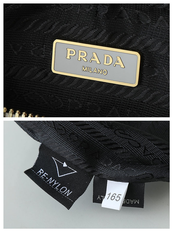 プラダ バッグ レディース PRADA Re-Edition 2005 サフィアーノレザー バッグ ホワイト 1BH204_NZV_F0CHZ レディース プラダ バッグ - 画像 (2)