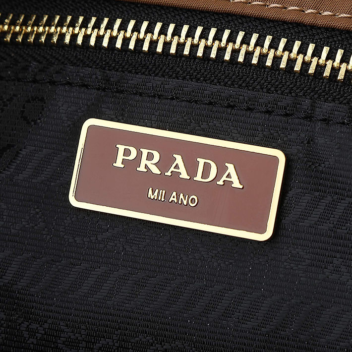 最高級プラダスーパーコピー PRADA マリナースモール Re-Nylon バケットバッグ ブランデー 1BE082_2HG8_F0134 プラダ バッグ トート - 画像 (2)