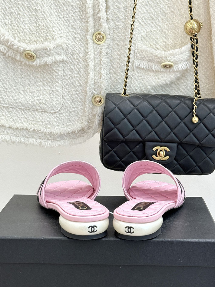 最高級シャネルスーパーコピー CHANEL サンダル レディース 人気ブランド おしゃれ ピンク 2631050 シャネル サンダル ピンク - 画像 (5)