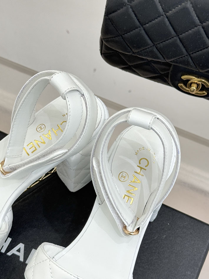 最高級シャネルスーパーコピー CHANEL シースルー スポーツ サンダル 厚底 レディース ホワイト 2631089 シャネル サンダル 新作 - 画像 (3)