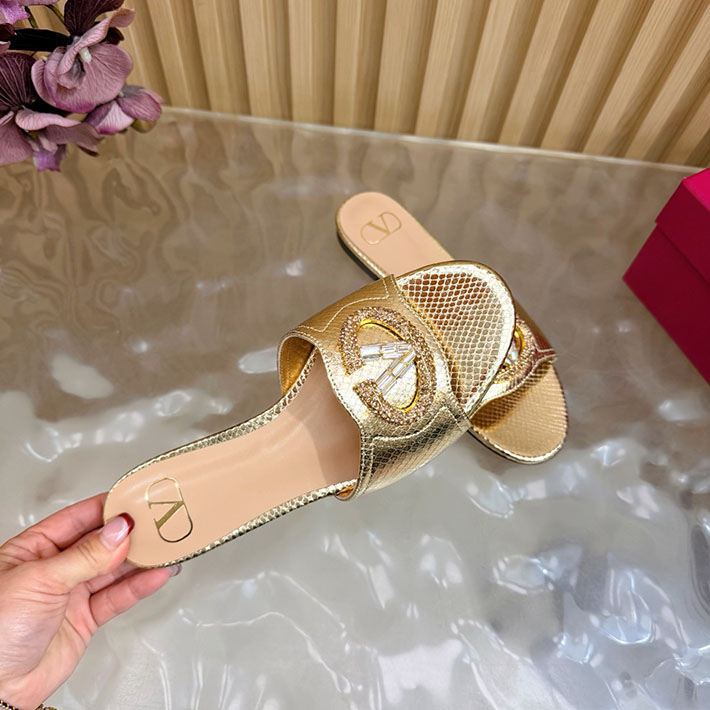 最高級ヴァレンティノスーパーコピー VALENTINO サンダル Vロゴ レディース 2026年春夏 新作 2631236 ヴァレンティノ 靴 サンダル - 画像 (4)
