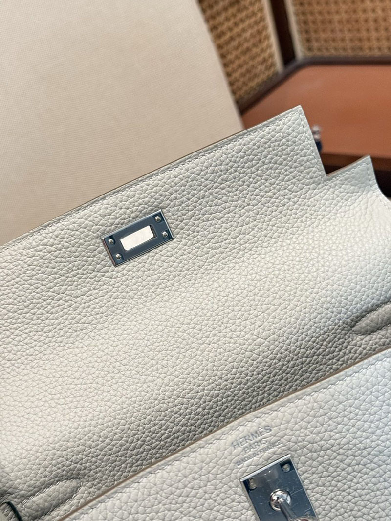 エルメス ケリー 25の通販 HERMES ケリー25 内縫い ベトン トゴ シルバー金具 2631458 エルメス ケリー 25 値段 - 画像 (5)