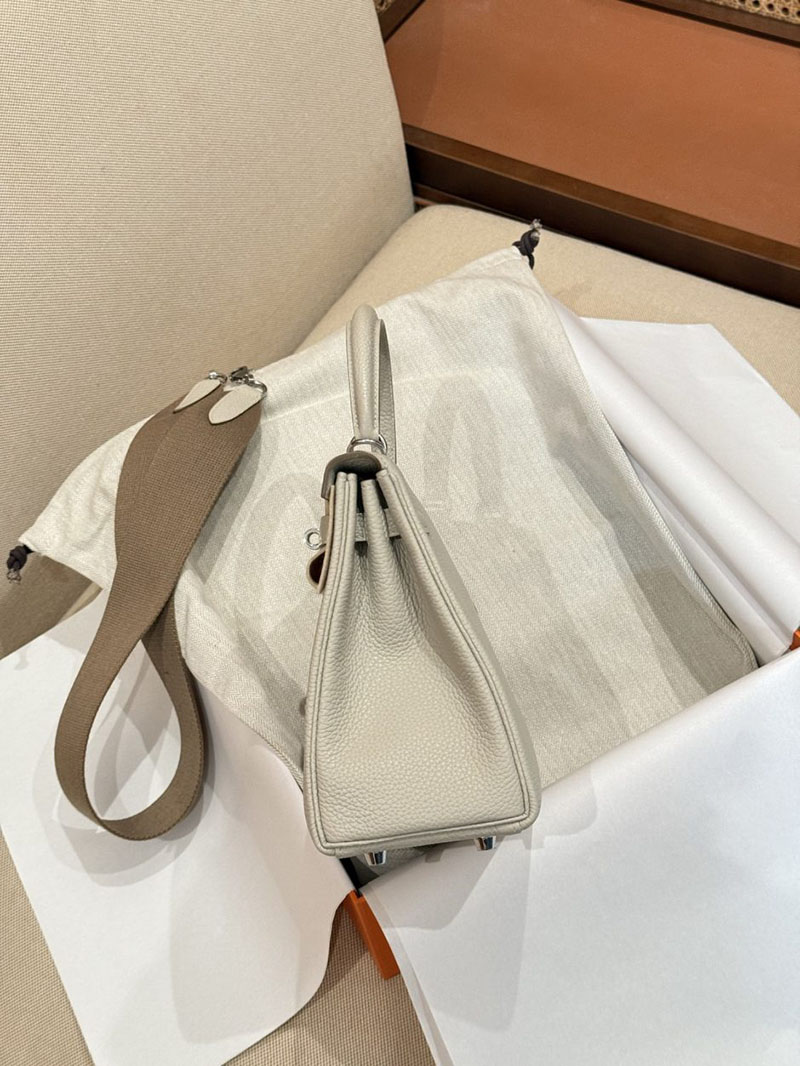 エルメス ケリー 25の通販 HERMES ケリー25 内縫い ベトン トゴ シルバー金具 2631458 エルメス ケリー 25 値段 - 画像 (3)
