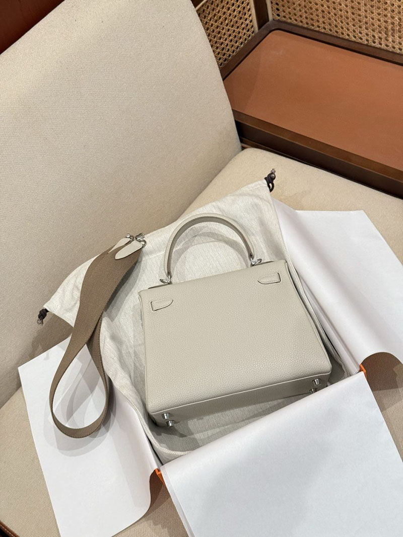 エルメス ケリー 25の通販 HERMES ケリー25 内縫い ベトン トゴ シルバー金具 2631458 エルメス ケリー 25 値段 - 画像 (7)