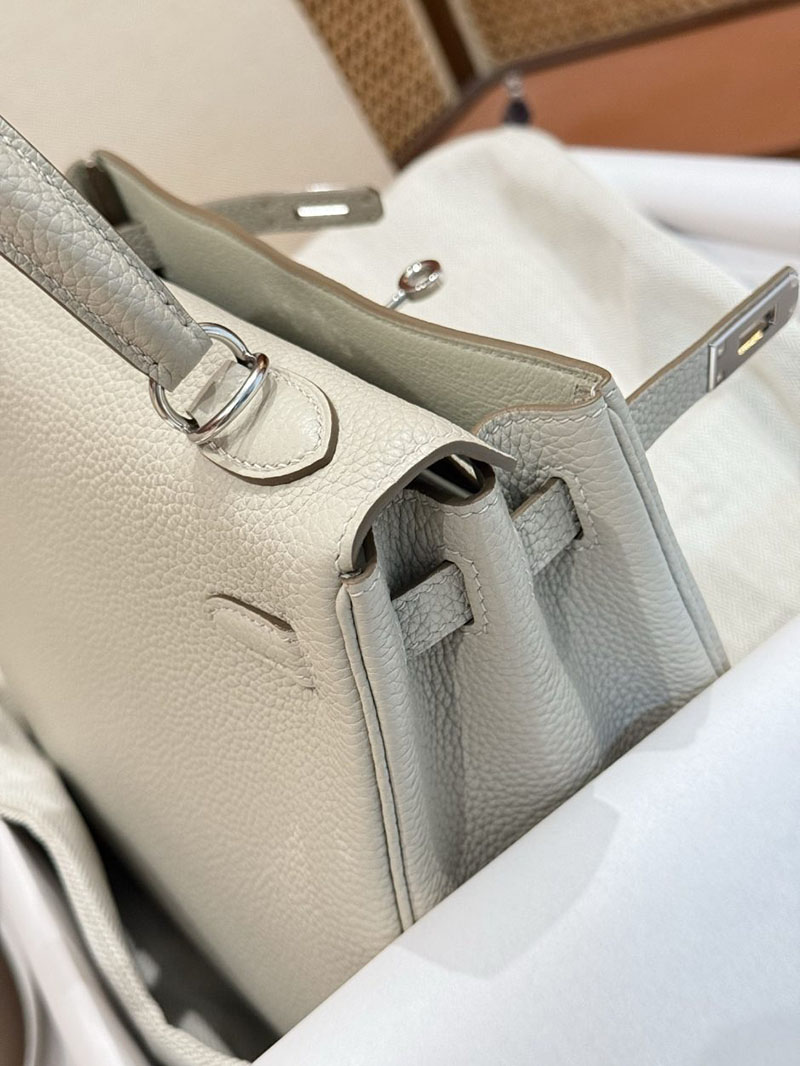 エルメス ケリー 25の通販 HERMES ケリー25 内縫い ベトン トゴ シルバー金具 2631458 エルメス ケリー 25 値段 - 画像 (6)