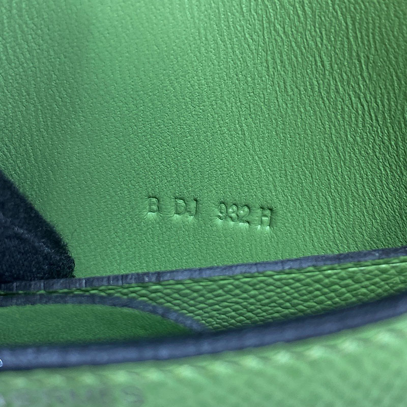 エルメス通販 HERMES 財布 コンスタンス スリム ヴェールクリケット ヴォー・エプソン シルバー金具 H082060CK3I コンスタンス 財布 クロコ - 画像 (2)