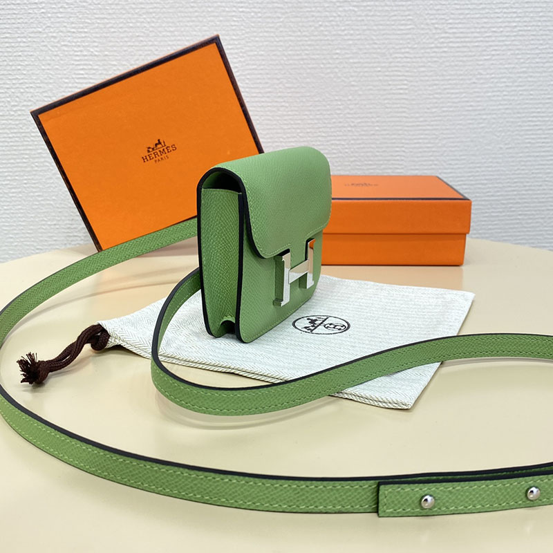 エルメス通販 HERMES 財布 コンスタンス スリム ヴェールクリケット ヴォー・エプソン シルバー金具 H082060CK3I コンスタンス 財布 クロコ - 画像 (10)