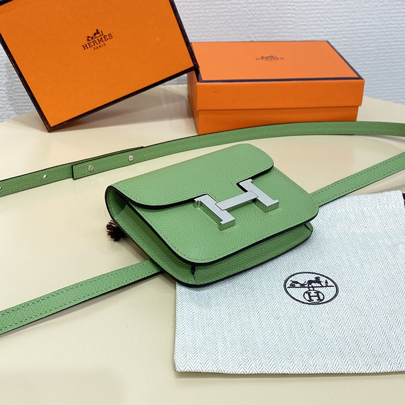 エルメス通販 HERMES 財布 コンスタンス スリム ヴェールクリケット ヴォー・エプソン シルバー金具 H082060CK3I コンスタンス 財布 クロコ - 画像 (8)