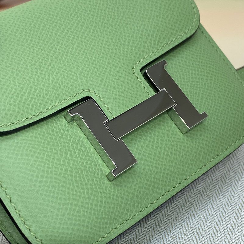 エルメス通販 HERMES 財布 コンスタンス スリム ヴェールクリケット ヴォー・エプソン シルバー金具 H082060CK3I コンスタンス 財布 クロコ - 画像 (7)