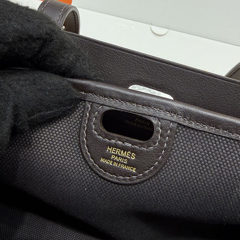 エルメス トートバッグ HERMES タブリエ・セリエ エベンヌ スウィフト ゴールド金具 H086583CC46 レディース エルメス バッグ ショルダー - 画像 (3)