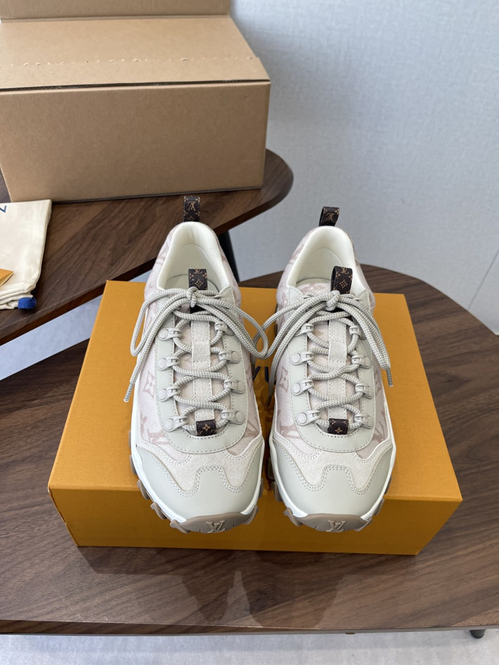 レディース ルイヴィトン スニーカー LV ラッシュライン スニーカー モノグラム 1AIVH0 ヴィトン スニーカー レディース - 画像 (3)