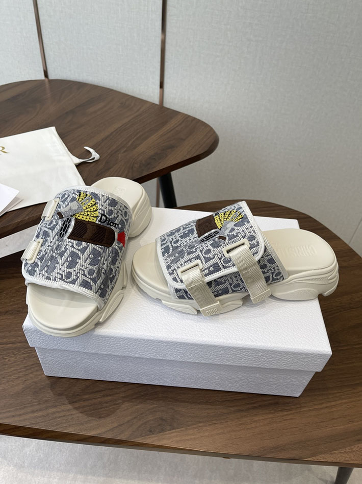 最高級ディオールスーパーコピー Dior 2026年春夏 新作 サンダル レディース 厚底5cm シューズ 2630789 サンダル レディース 人気ブランド - 画像 (3)