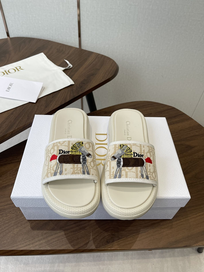 最高級ディオールスーパーコピー Dior ラバ・ドウェイ ミュール サンダル レディース 厚底 シューズ 2630793 ディオール サンダル 安い - 画像 (3)