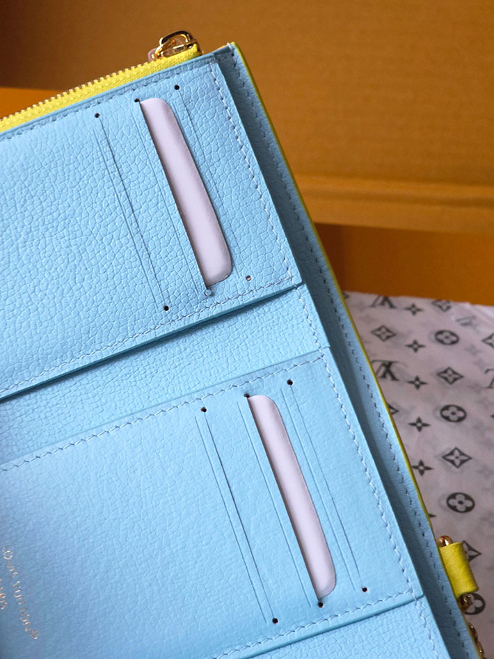 最高級ルイヴィトンスーパーコピー Louis Vuitton 財布 ポルトフォイユ・ヴィクトリーヌ シトラス M28292 ルイヴィトン ミニ財布 レディース - 画像 (2)