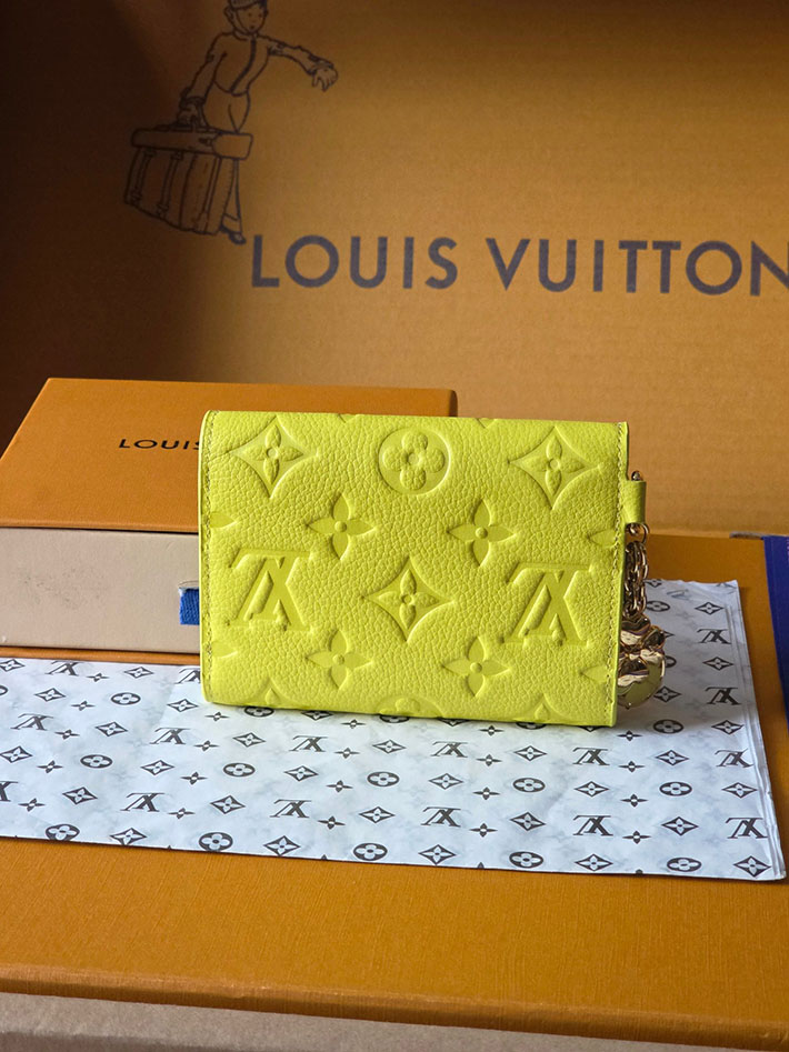 最高級ルイヴィトンスーパーコピー Louis Vuitton 財布 ポルトフォイユ・ヴィクトリーヌ シトラス M28292 ルイヴィトン ミニ財布 レディース - 画像 (10)