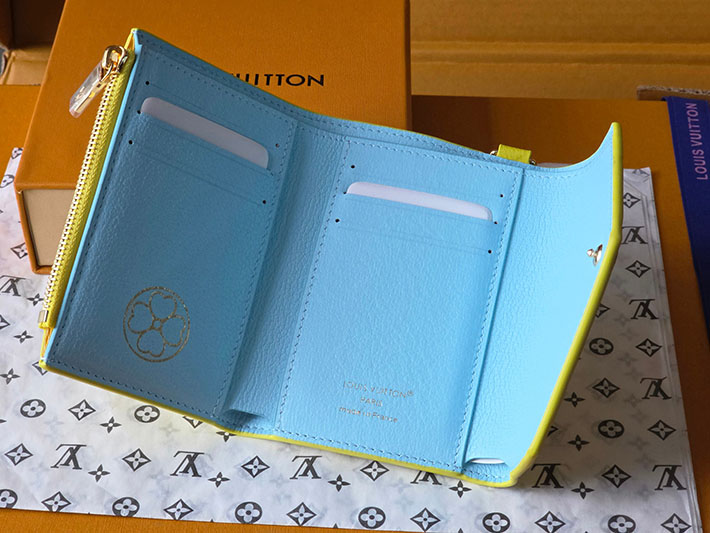 最高級ルイヴィトンスーパーコピー Louis Vuitton 財布 ポルトフォイユ・ヴィクトリーヌ シトラス M28292 ルイヴィトン ミニ財布 レディース - 画像 (5)