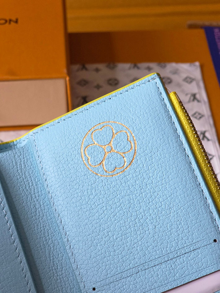 最高級ルイヴィトンスーパーコピー Louis Vuitton 財布 ポルトフォイユ・ヴィクトリーヌ シトラス M28292 ルイヴィトン ミニ財布 レディース - 画像 (4)