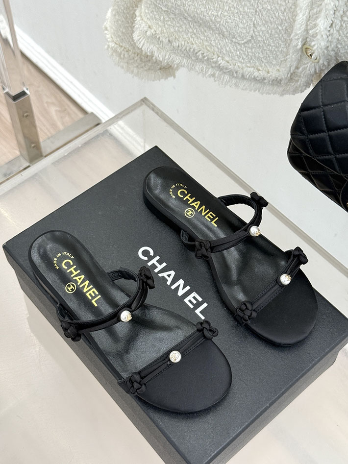 最高級シャネルスーパーコピー CHANEL 2026年春夏 新作 ココマーク サンダル レディース 女 ブラック 2630828 シャネル サンダル 公式 - 画像 (8)