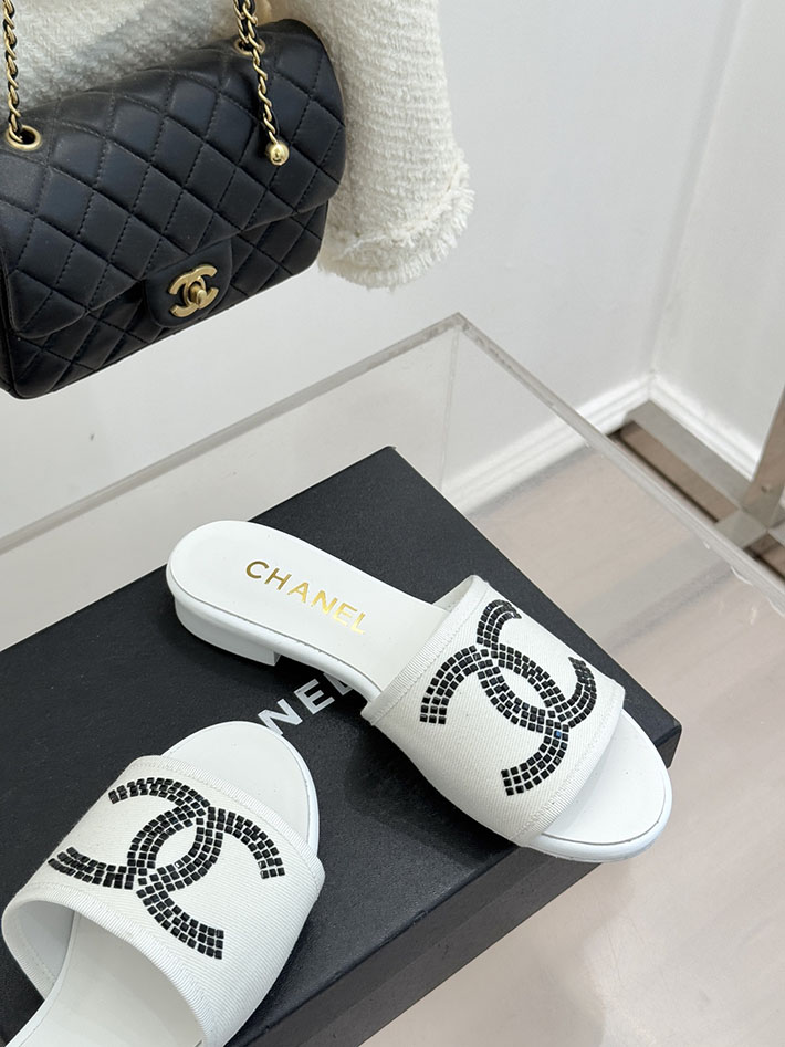 最高級シャネルスーパーコピー CHANEL ココマーク サンダル ミュール ヒール レザー 靴 ホワイト 2630896 レディース サンダル 夏 - 画像 (8)