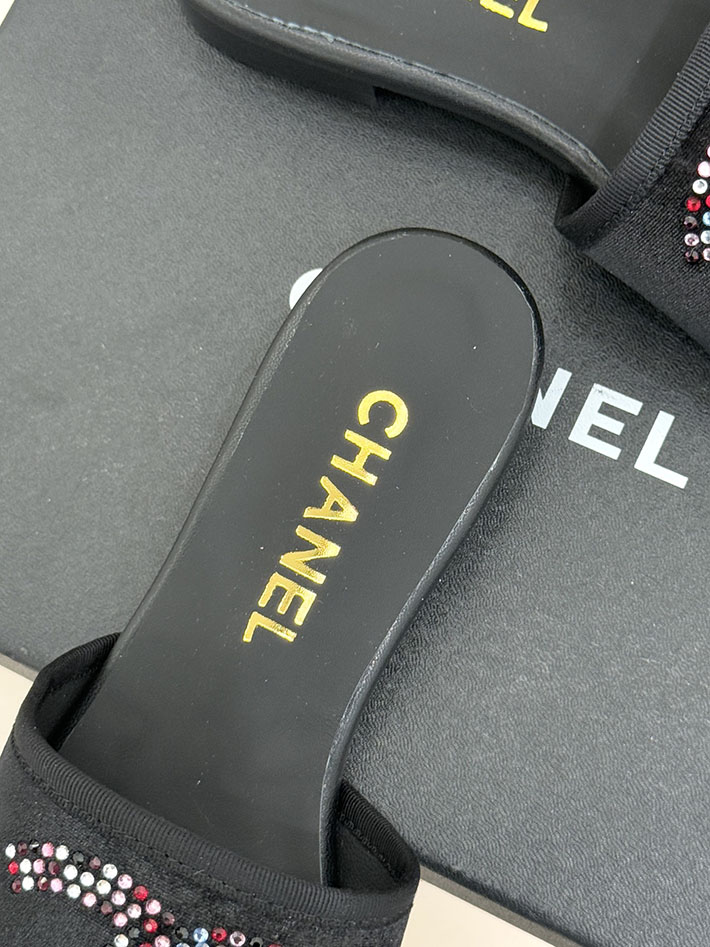 最高級シャネルスーパーコピー CHANEL ココマーク サンダル ミュール ヒール レザー 靴 ブラック 2630899 カジュアル レディース サンダル - 画像 (3)