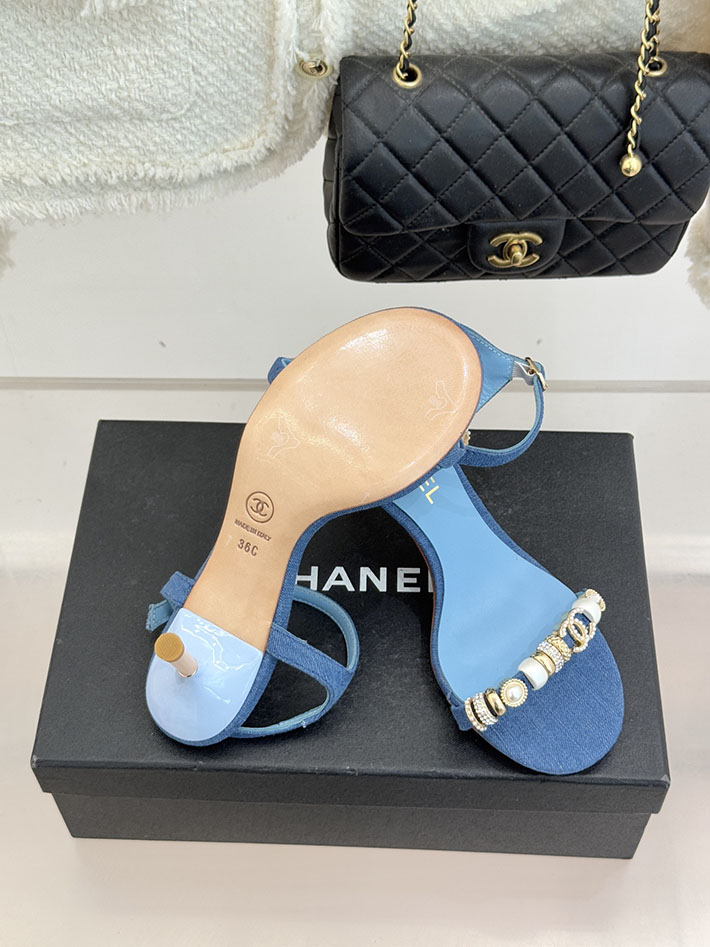 最高級シャネルスーパーコピー CHANEL ココマーク サンダル ストラップサンダル 2026新作 ブルー 2630921 シャネル 靴 サンダル - 画像 (2)