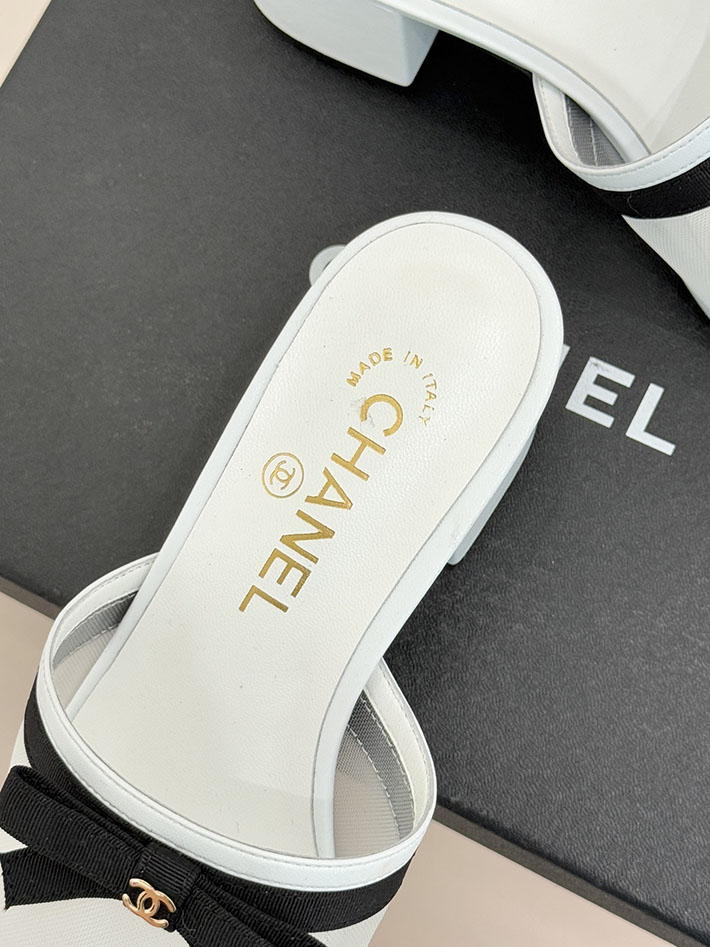 最高級シャネルスーパーコピー CHANEL メッシュ ミュール サンダル レディース 疲れない 2026新作 ホワイト 2630939 シャネル サンダル 白 - 画像 (3)