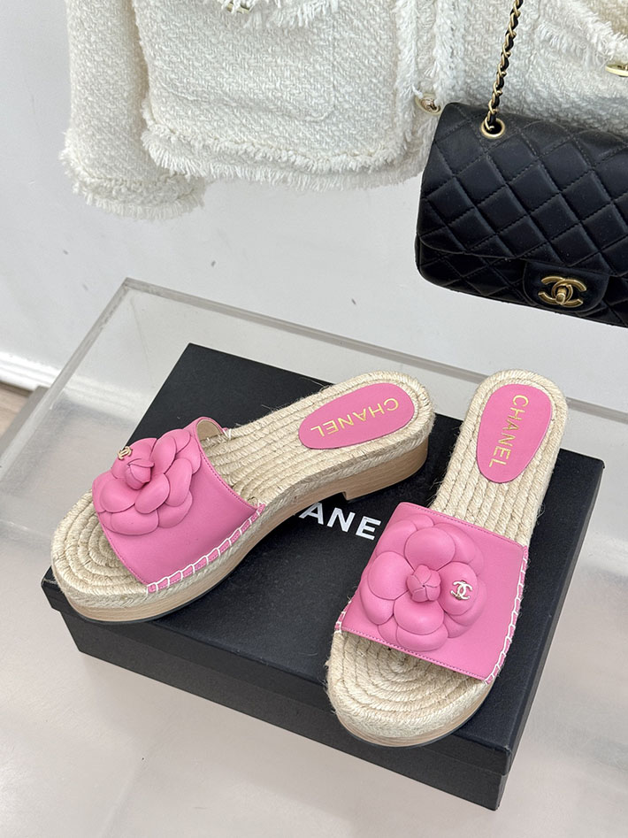 最高級シャネルスーパーコピー CHANEL マトラッセ ジュート サボサンダル ミュール サンダル ピンクド 2630954 シャネル サンダル 定価 - 画像 (9)