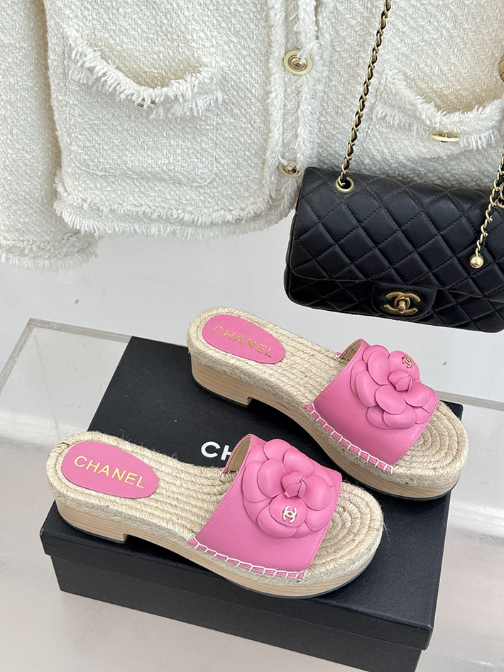 最高級シャネルスーパーコピー CHANEL マトラッセ ジュート サボサンダル ミュール サンダル ピンクド 2630954 シャネル サンダル 定価 - 画像 (8)