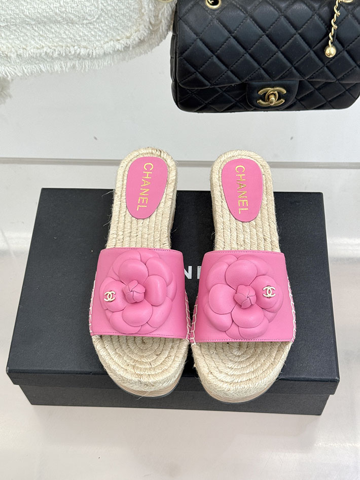 最高級シャネルスーパーコピー CHANEL マトラッセ ジュート サボサンダル ミュール サンダル ピンクド 2630954 シャネル サンダル 定価 - 画像 (7)