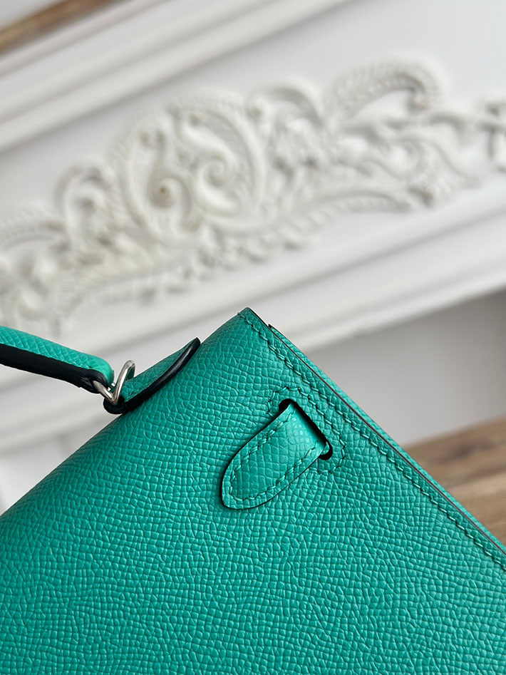 エルメス ショルダーバッグの定価 HERMES ケリーミニ2 ヴェールヴェロン ヴォーエプソン シルバー金具 H073663CKU1 レディース エルメス ショルダーバッグ - 画像 (6)