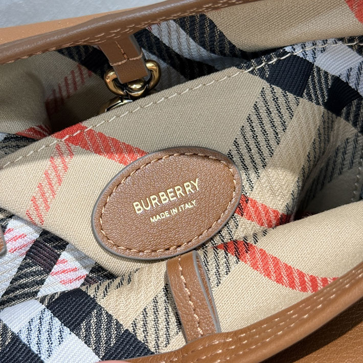 バーバリー バッグ アウトレット Burberry ミニ Bクリップ バケットバッグ ヘーゼルブラウン 81235981 レディース バーバリー バッグ - 画像 (5)
